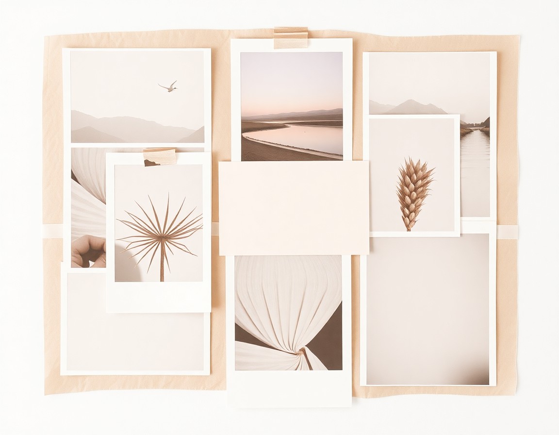 RSP lifestyle mood board collage